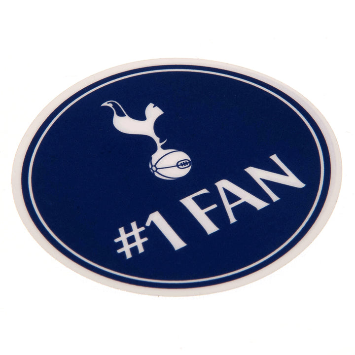 Tottenham Hotspur FC No.1 Fan Car Sticker