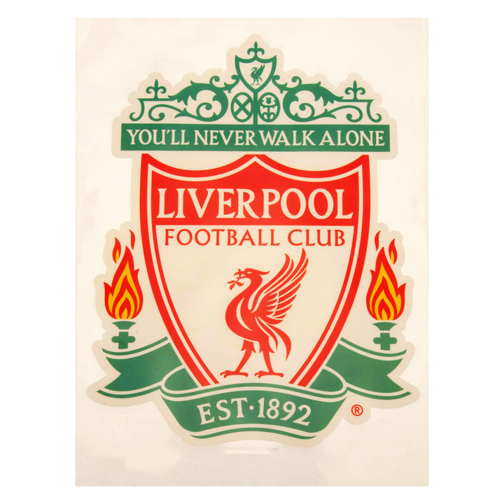 Liverpool FC Crest A4 Car Decal