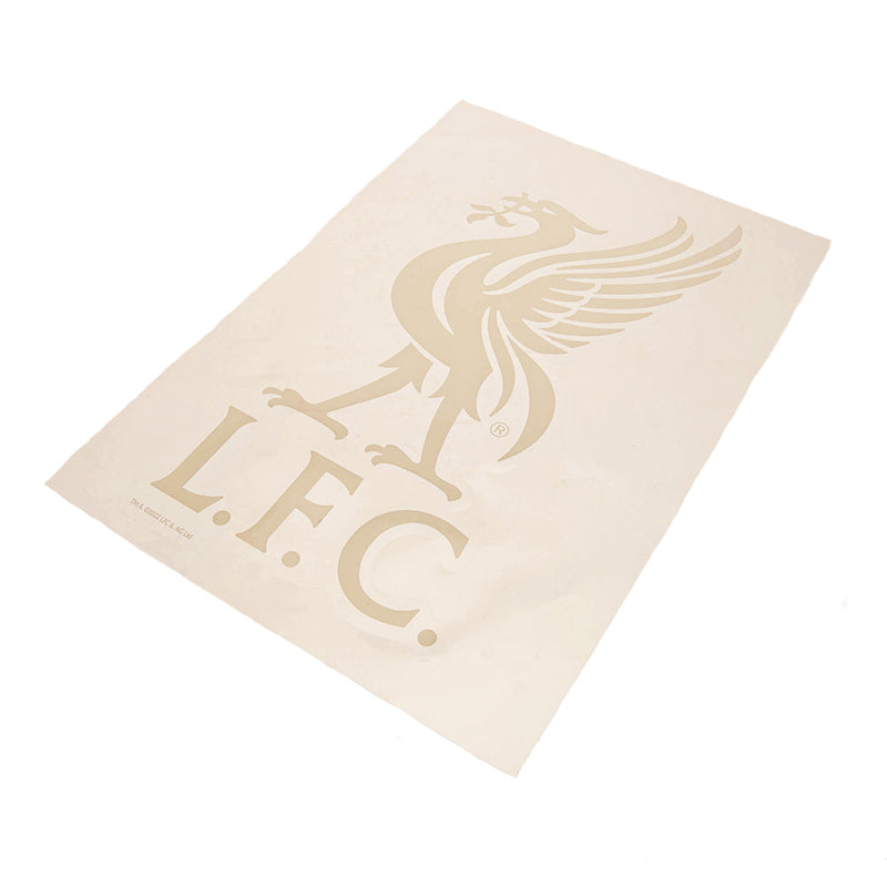Liverpool FC Liverbird A4 Car Decal, alternate view