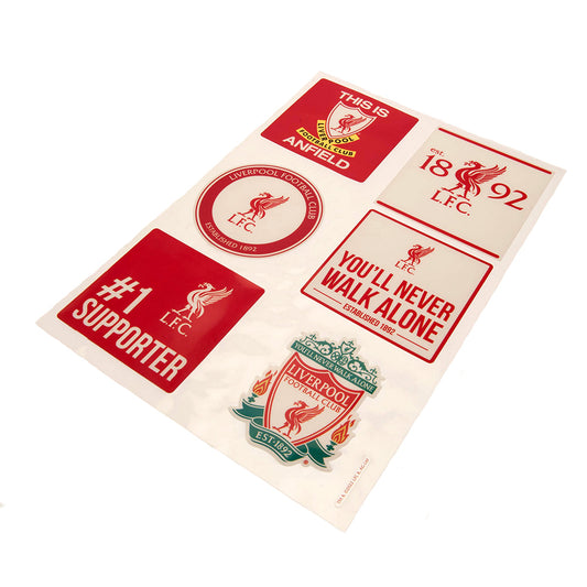 Liverpool FC Car Decal Set, alternate view