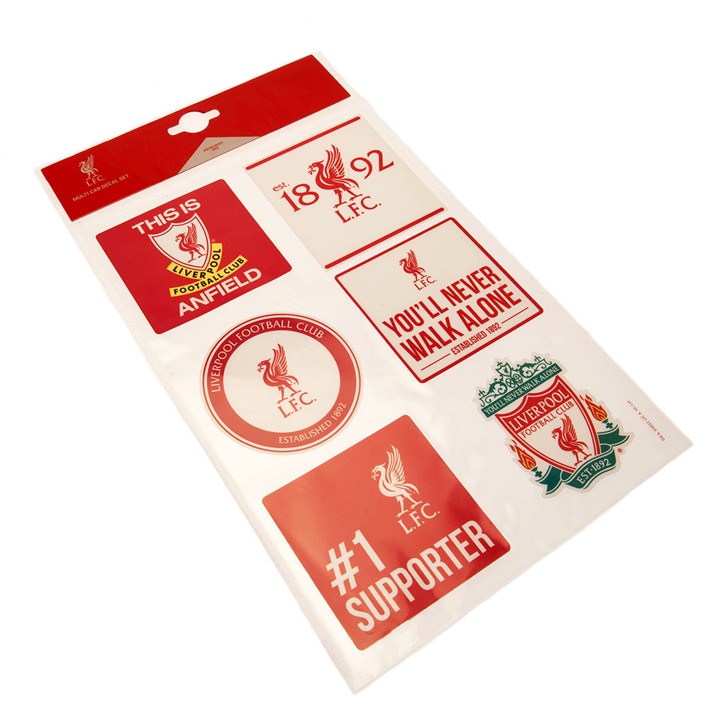 Liverpool FC Car Decal Set