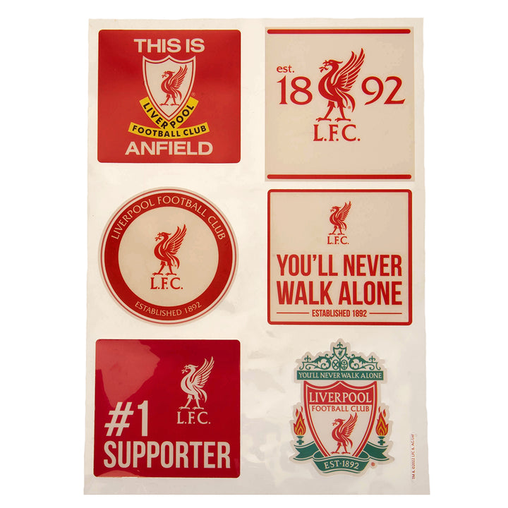 Liverpool FC Car Decal Set