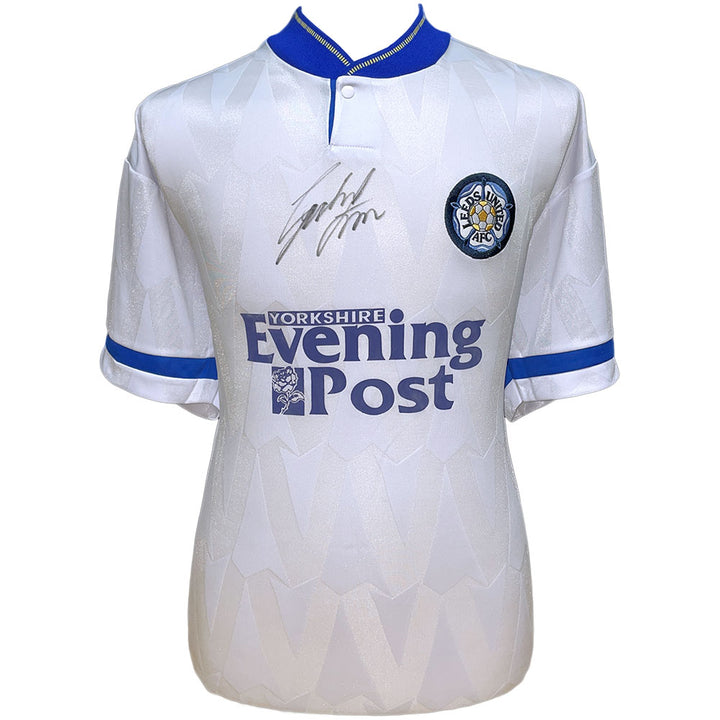 Leeds United FC 1992 Gordon Strachan Signed Shirt