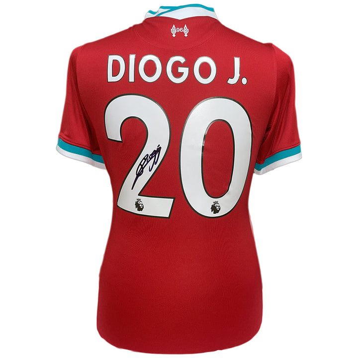 Liverpool FC Diogo Jota Signed Shirt