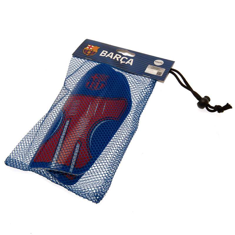 FC Barcelona Delta Shin Pads Youths, side angle