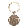 Rangers FC Antique Silver Ready Crest Keyring