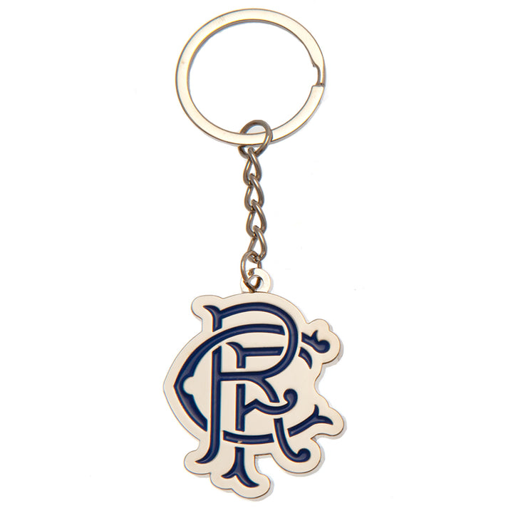 Rangers FC Scroll Crest Keyring