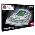 Twickenham 3D Stadium Puzzle, side angle