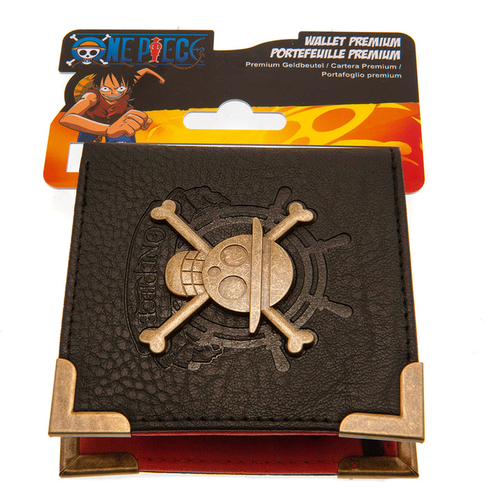 One Piece Premium Wallet Skull