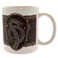 House Of The Dragon Mug Silver Dragon, side angle