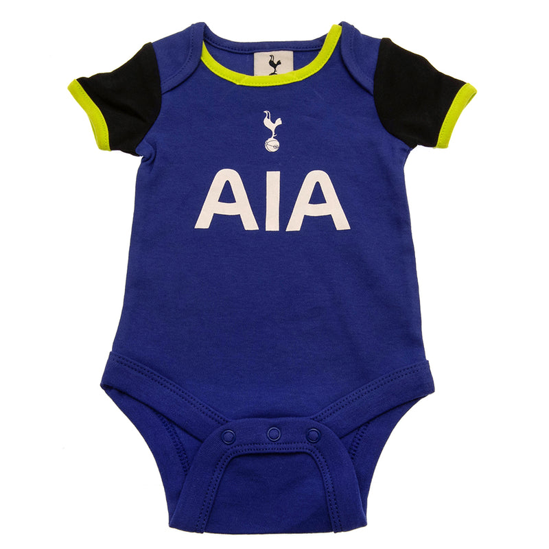 Tottenham Hotspur FC 2 Pack Bodysuit 12-18 Mths LG, side angle