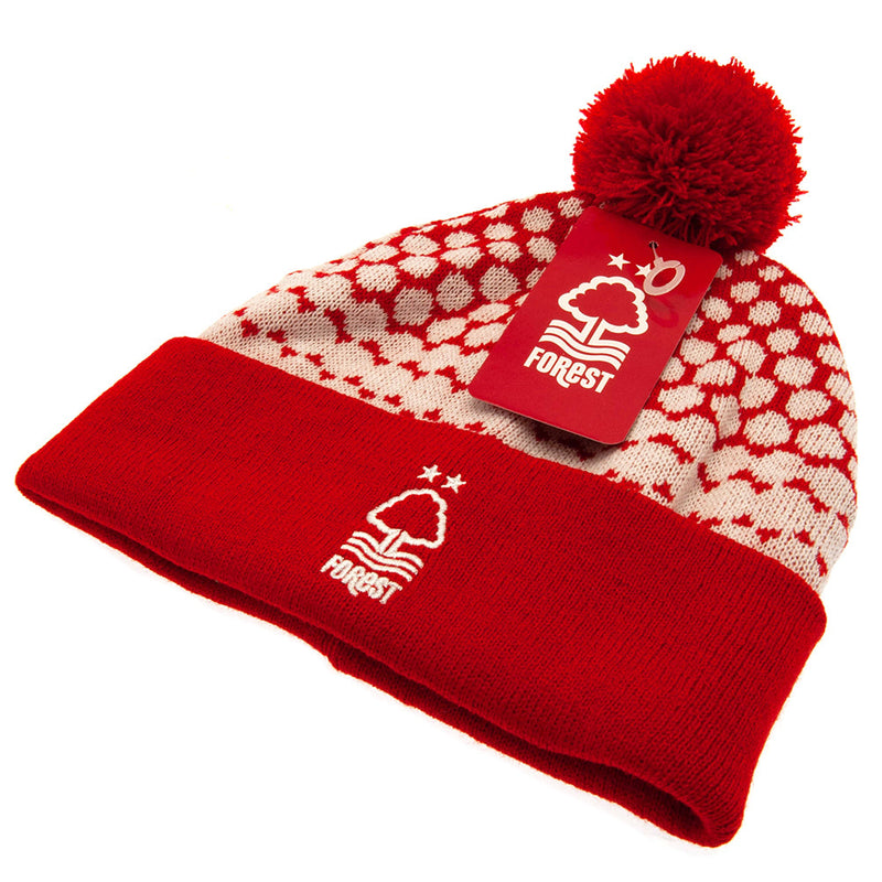 Nottingham Forest FC Ski Hat, side angle
