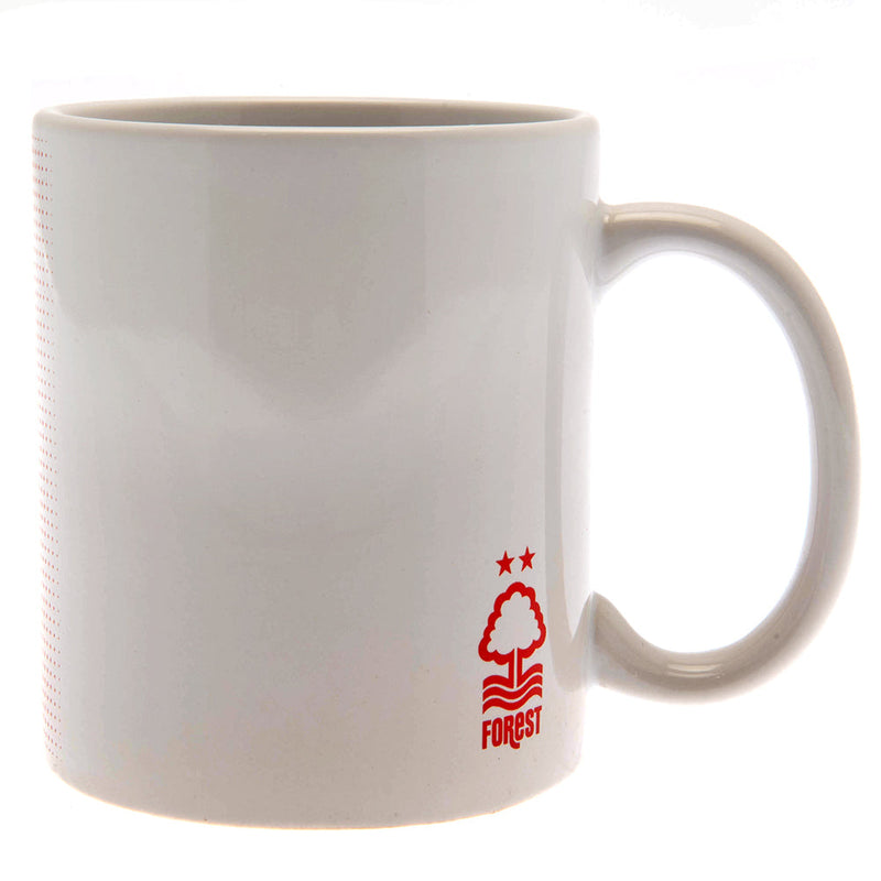 Nottingham Forest FC Mug, side angle