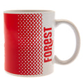 Nottingham Forest FC Halftone Mug, side angle