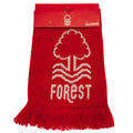Nottingham Forest FC Bar Scarf, close-up detail