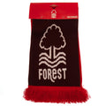 Nottingham Forest FC Nero Scarf, close-up detail