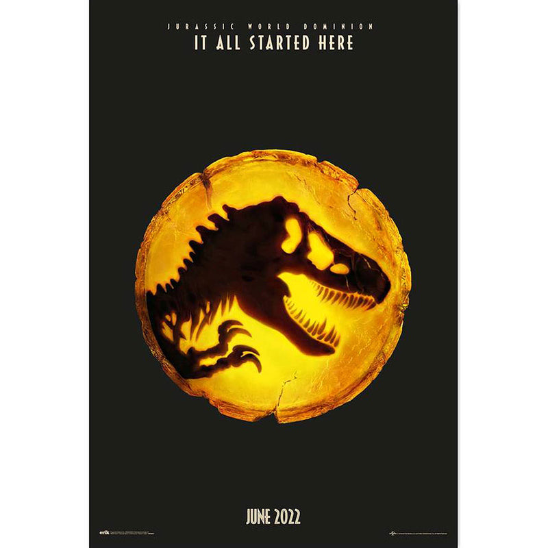 Jurassic World Dominion Poster collectible from Infinity Collectibles 2026