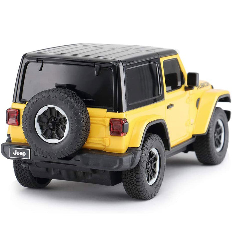 Jeep Wrangler JL Radio Controlled Car 1:24 Scale, rear view