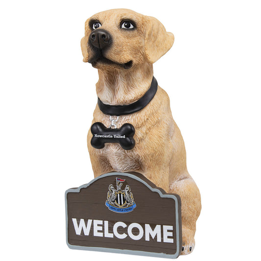 Newcastle United FC Labrador Gnome, alternate view