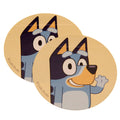 Bluey Gift Wrap, side angle