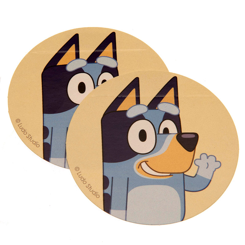 Bluey Gift Wrap, side angle