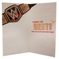 WWE Birthday Card Title Belt, side angle