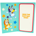 Bluey Birthday Card, side angle