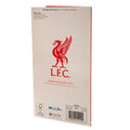 Liverpool FC Boy Birthday Card, close-up detail