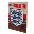 England FA Birthday Card, alternate view