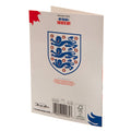 England FA Birthday Card, close-up detail