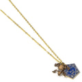 Harry Potter Gold Plated Chocolate Frog Necklace, alternate view