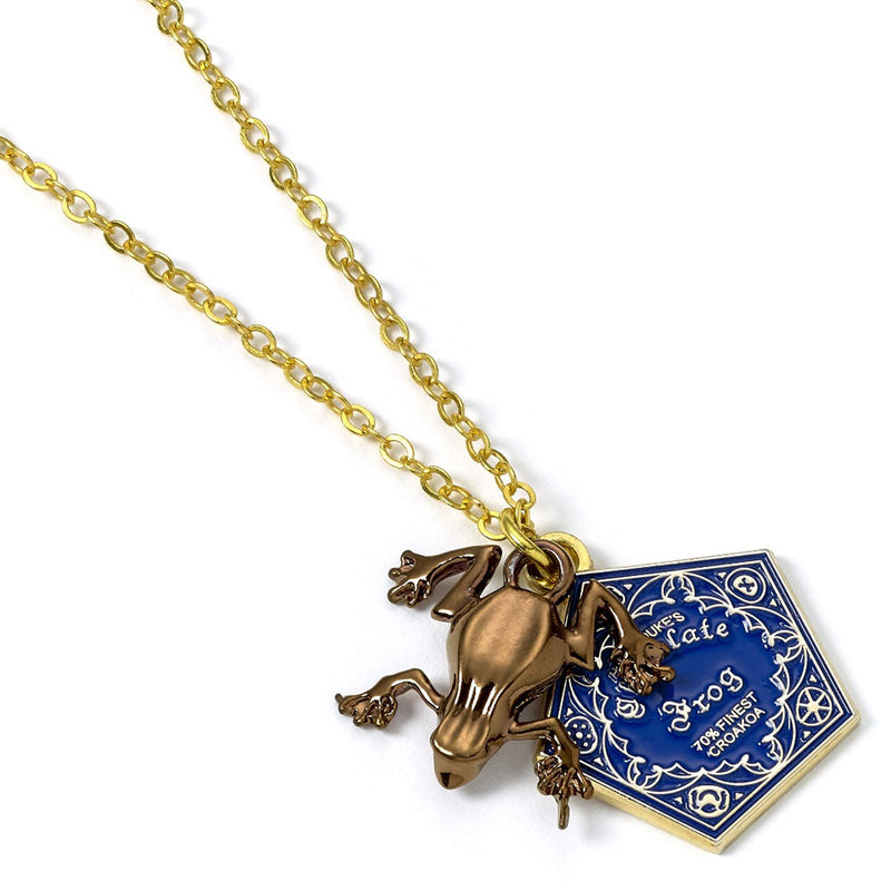 Harry Potter Gold Plated Chocolate Frog Necklace collectible from Infinity Collectibles 2026