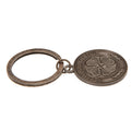 Celtic FC Antique Silver Crest Keyring, alternate view