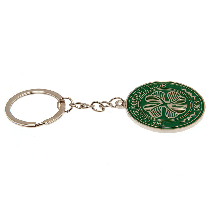 Celtic FC Crest Keyring, alternate view