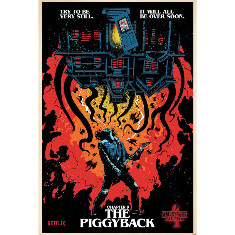 Stranger Things 4 Poster Piggyback collectible from Infinity Collectibles 2026
