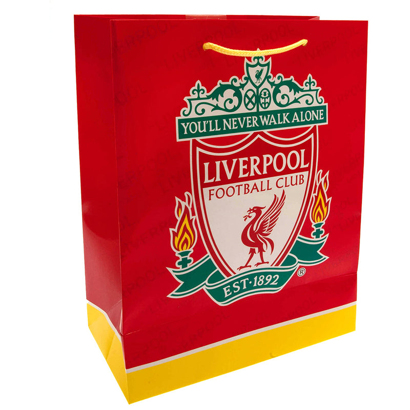 Liverpool FC Colour Gift Bag, side angle