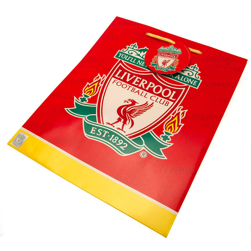 Liverpool FC Colour Gift Bag, close-up detail