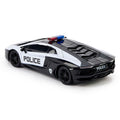 Lamborghini Aventador Radio Controlled Car 1:24 Scale Police, side angle