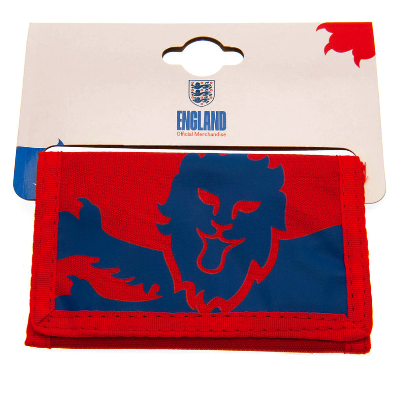 England FA Fade Wallet, close-up detail