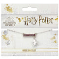 Harry Potter Silver Plated Gryffindor Bar Bracelet, alternate view
