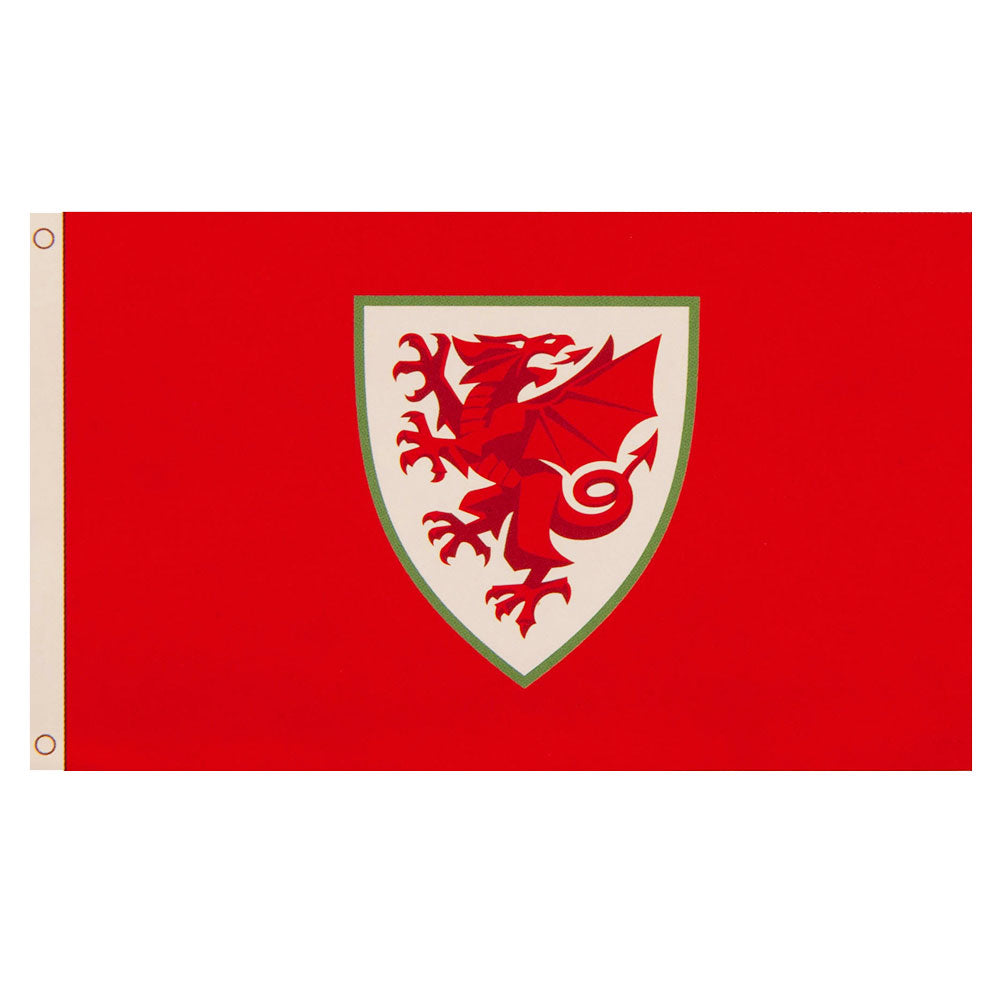 FA Wales Core Crest Flag