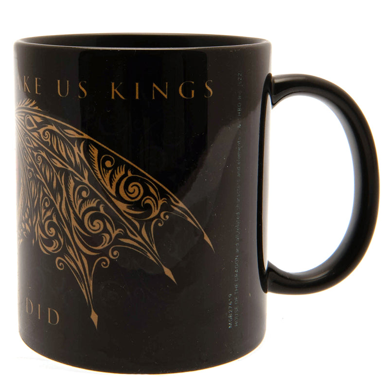 House Of The Dragon Mug Dragon Wings, side angle