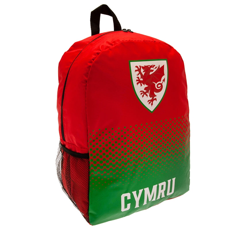 FA Wales Fade Backpack, side angle