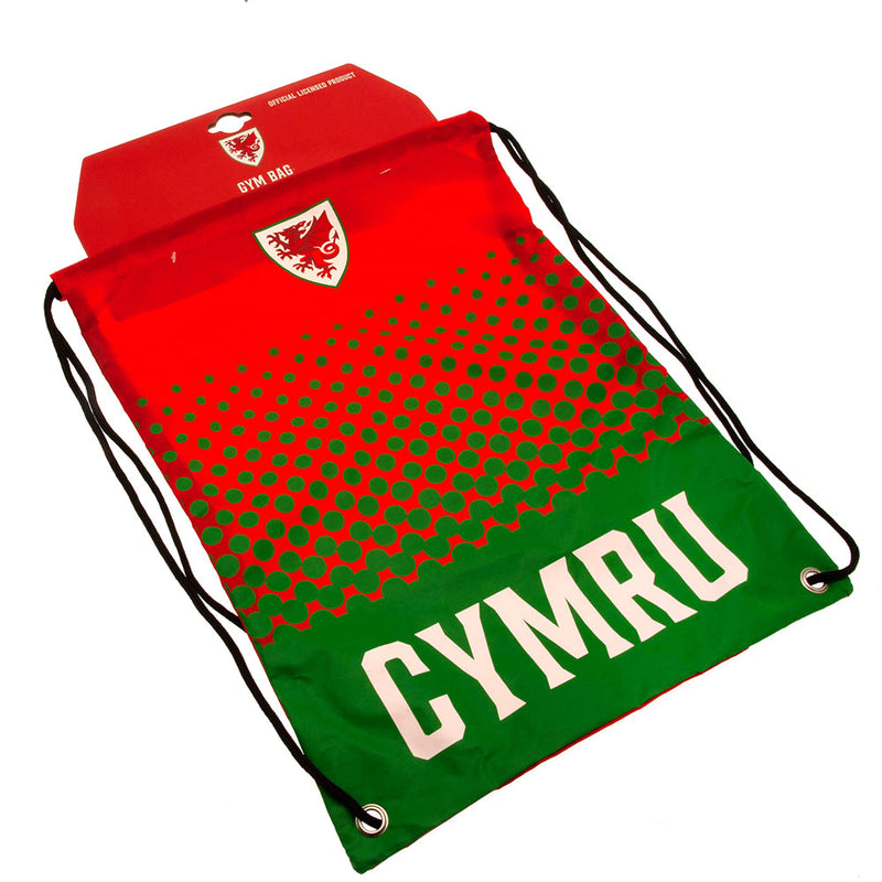 FA Wales Fade Gym Bag, alternate view