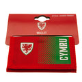 FA Wales Fade Wallet, close-up detail