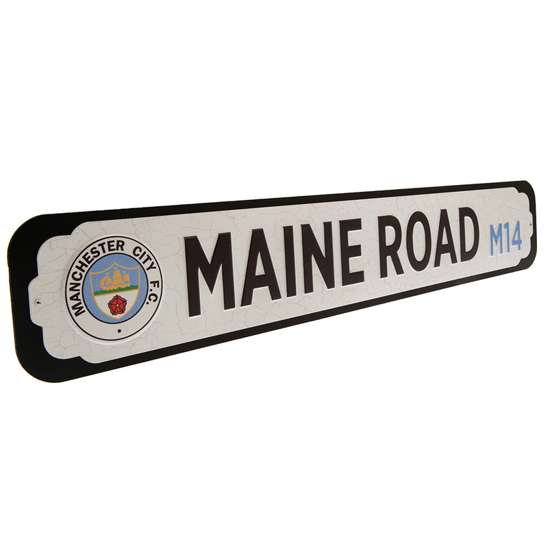 Manchester City FC Deluxe Stadium Sign, alternate view