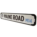 Manchester City FC Deluxe Stadium Sign, side angle