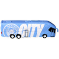 Manchester City FC Diecast Team Bus, side angle