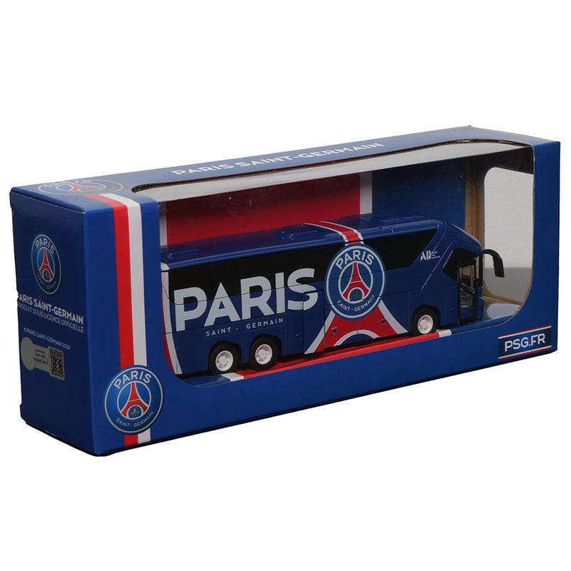 Paris Saint Germain FC Diecast Team Bus, rear view