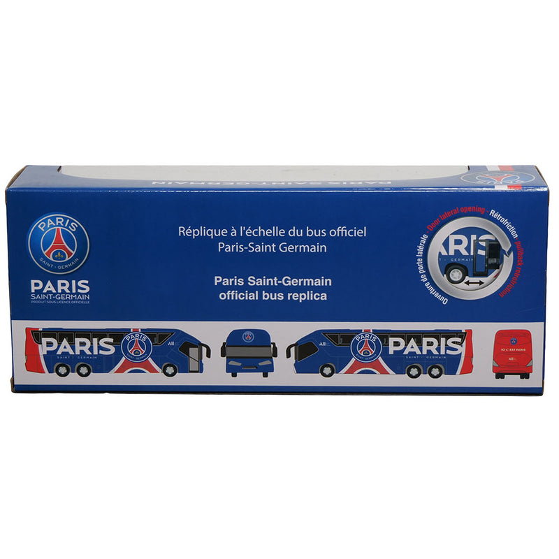 Paris Saint Germain FC Diecast Team Bus, size reference